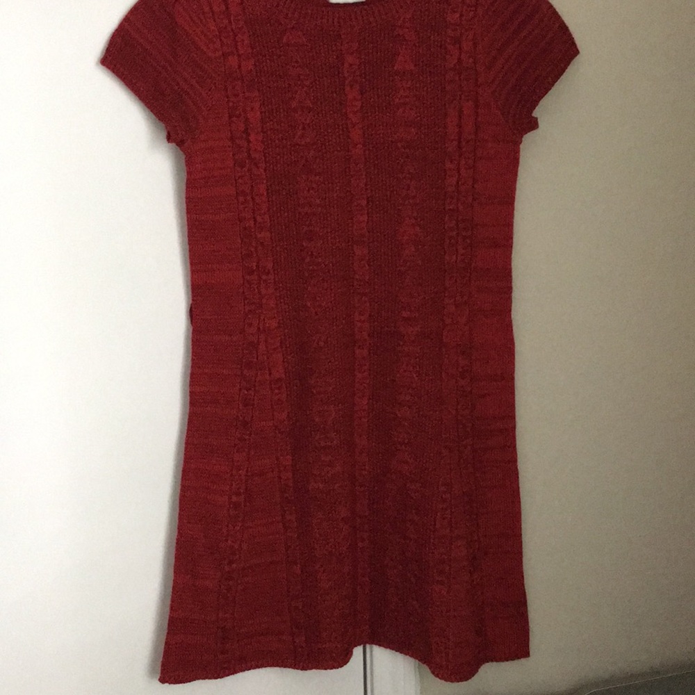 Red girls dress